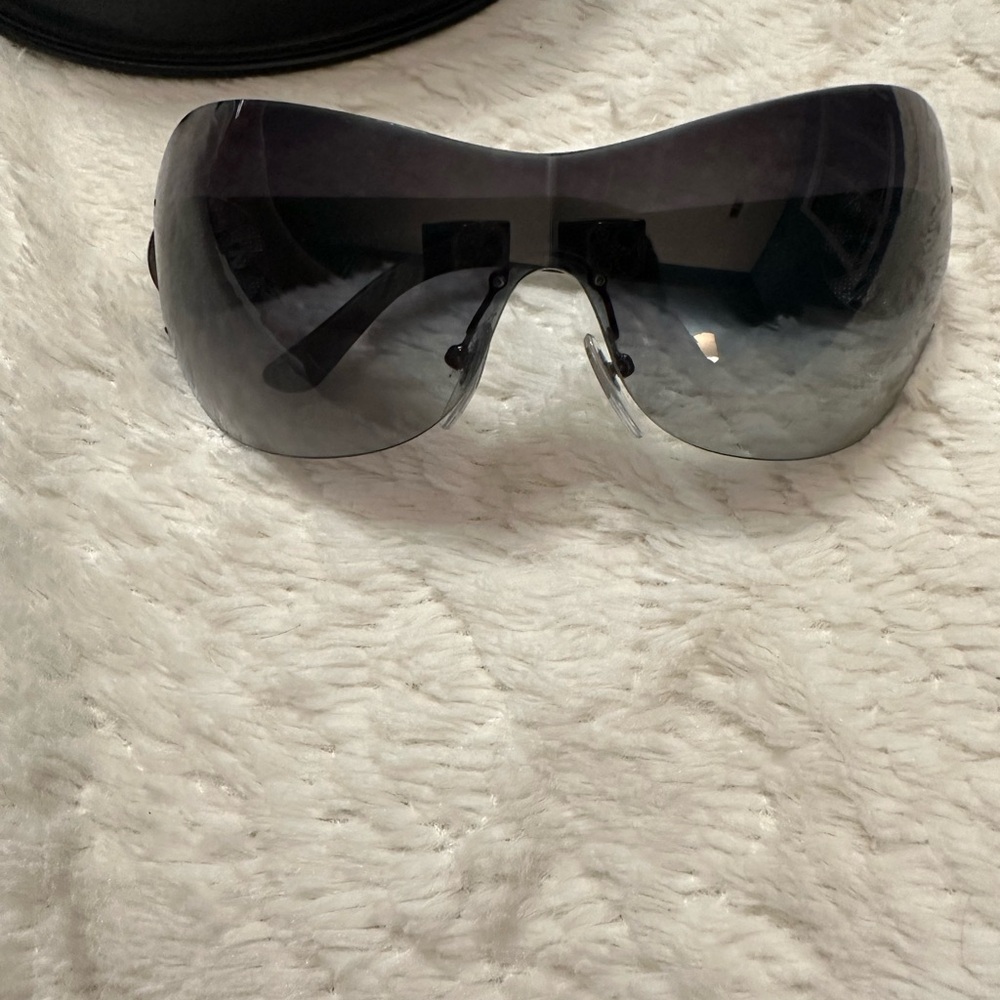 Bvgari women shield sunglasses - genuine with case